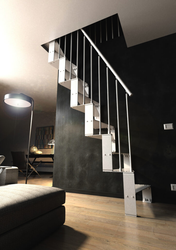 IndoorSpaceSavingStaircase